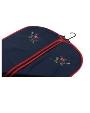 Bunadspose blå m/blomst dame