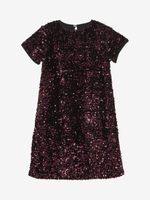 Dress Velour Sequins