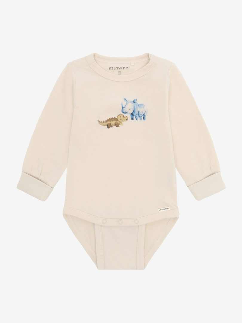 Minymo - Body LS Creme nesehorn