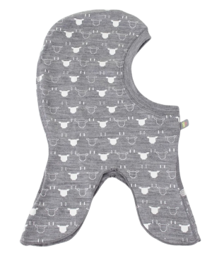 Kattnakken Balaklava tynn ull - Grå