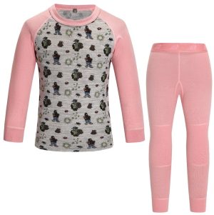 K Månelyst ullsett - Pink