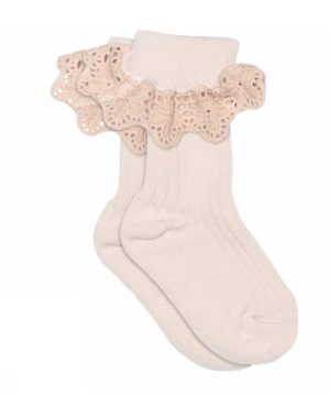 MP Lisa socks - lace Cherry Blossom