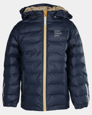 Kattnakken regnbolejakke Dis Jr. - Marine