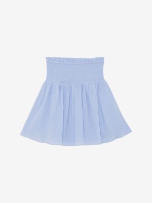 Creamie - Skirt Dobby blue lustre