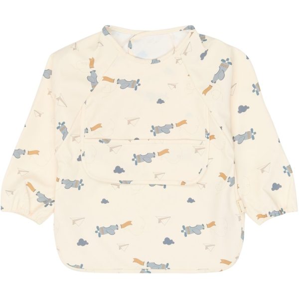 Flyer Bibs Sleeve bib 2 pk. Little flyers Slate blue – Mali Profil