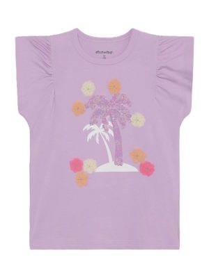 Minymo t-shirt Violet dusk