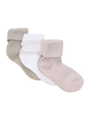 Minymo - Baby rib sokk 3 pak.