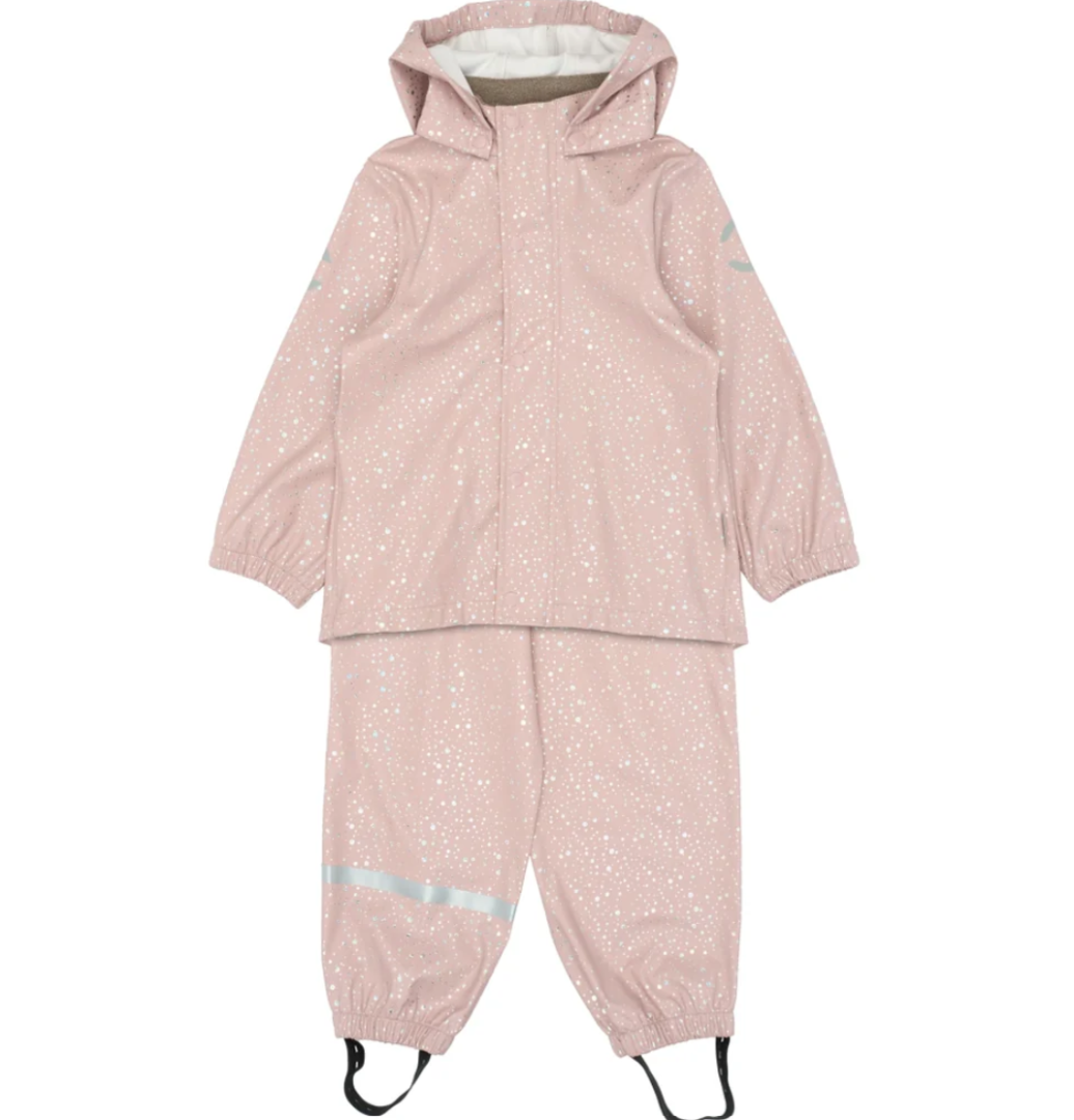 Mikk-Line PU glitter rain set