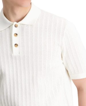 T-shirt polo knit