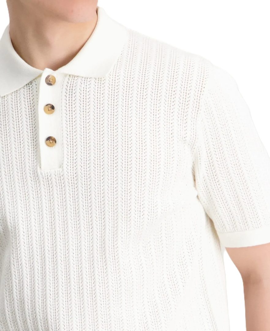T-shirt polo knit