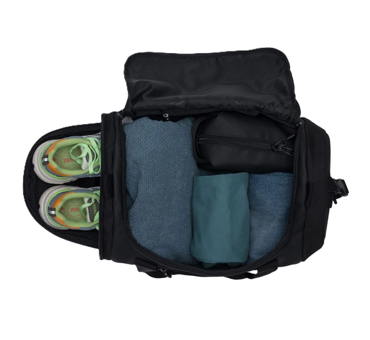 Duffelbag Sport, Black Coated - Bilde 3