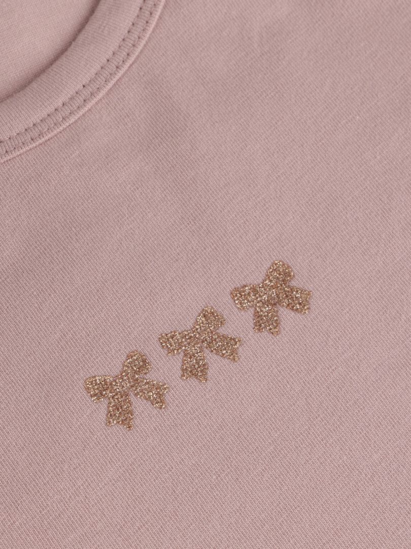 Minymo - T-shirt SS Bow - Bilde 2