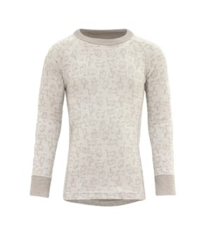 Duo Active Merino Shirt Kid - Raw White