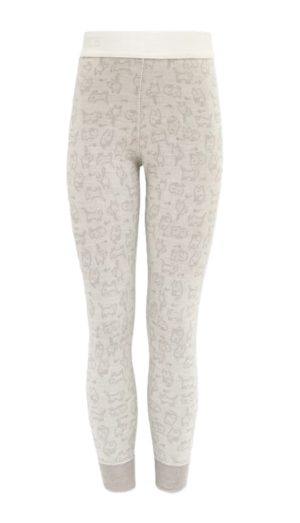Duo Active Merino Longs Kid - Raw White