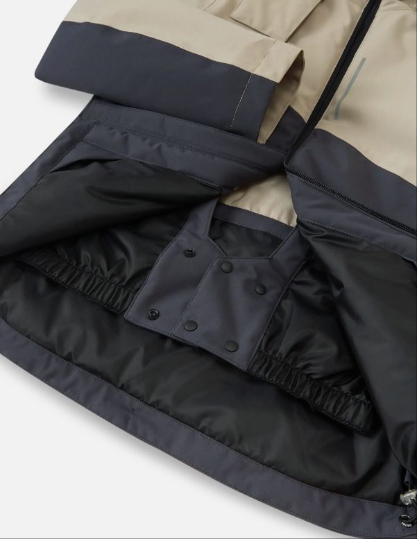 Reima Tec winter jacket, Kaaranka - Soft black - Bilde 3