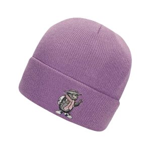 K Glomma, knitted hat- African Violet