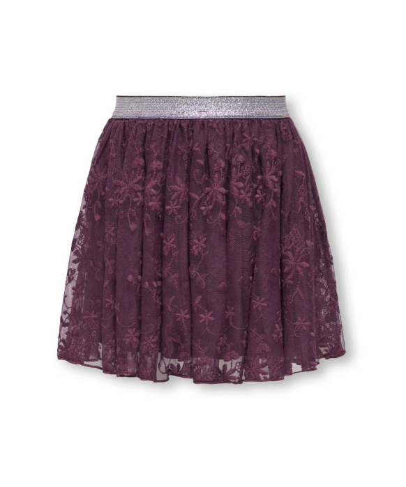 KMGLACEY LACE SKIRT JRS