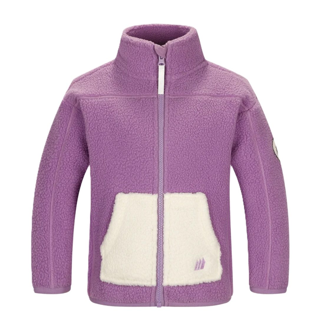 K Østerdalen,pile fleece jacket -African Violet